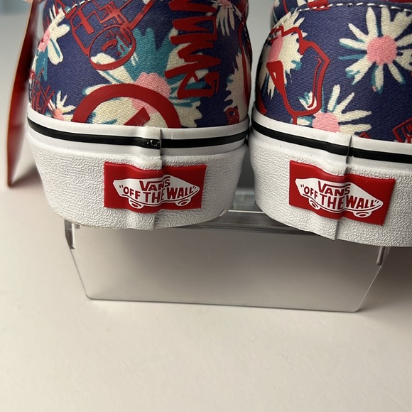 NWT Vans Floral Graffiti Slip On SZ-W8.5 / M7 - Picture 8 of 12